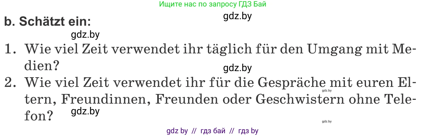 Немецкий язык (Deutsch), 9 класс Учебник (Schülerbuch), авторы: Будько Антонина Филипповна (Budjko Antonina), Урбанович Инна Ювинальевна (Urbanowitsch Ina), издательство Вышэйшая школа, Минск, 2018, серого цвета, страница 173, номер 3b, Условие