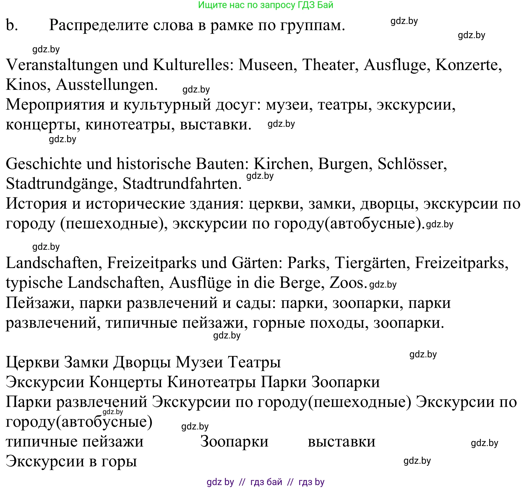 Немецкий язык (Deutsch), 9 класс Учебник (Schülerbuch), авторы: Будько Антонина Филипповна (Budjko Antonina), Урбанович Инна Ювинальевна (Urbanowitsch Ina), издательство Вышэйшая школа, Минск, 2018, серого цвета, страница 254, номер 3b, Решение