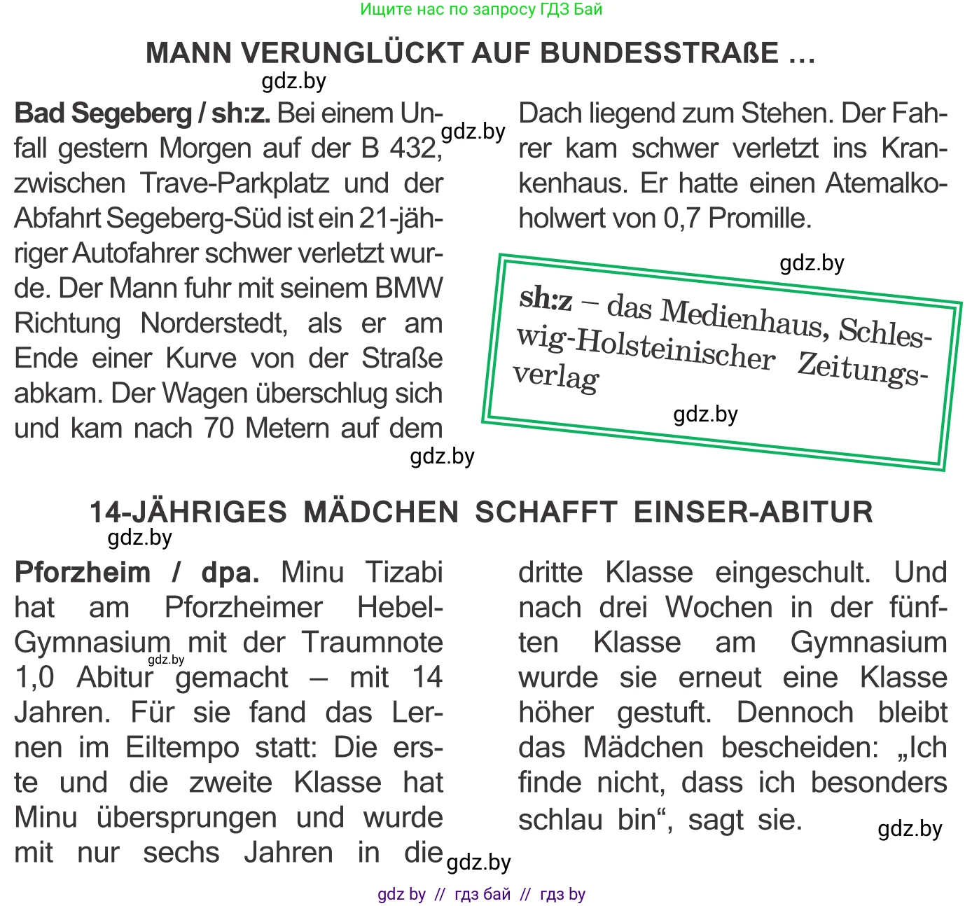 Немецкий язык (Deutsch), 10 класс Учебник (Schülerbuch), авторы: Будько Антонина Филипповна (Budjko Antonina), Урбанович Инна Ювинальевна (Urbanowitsch Ina), издательство Вышэйшая школа, Минск, 2018, оранжевого цвета, страница 106, номер 3b, Условие (продолжение 2)