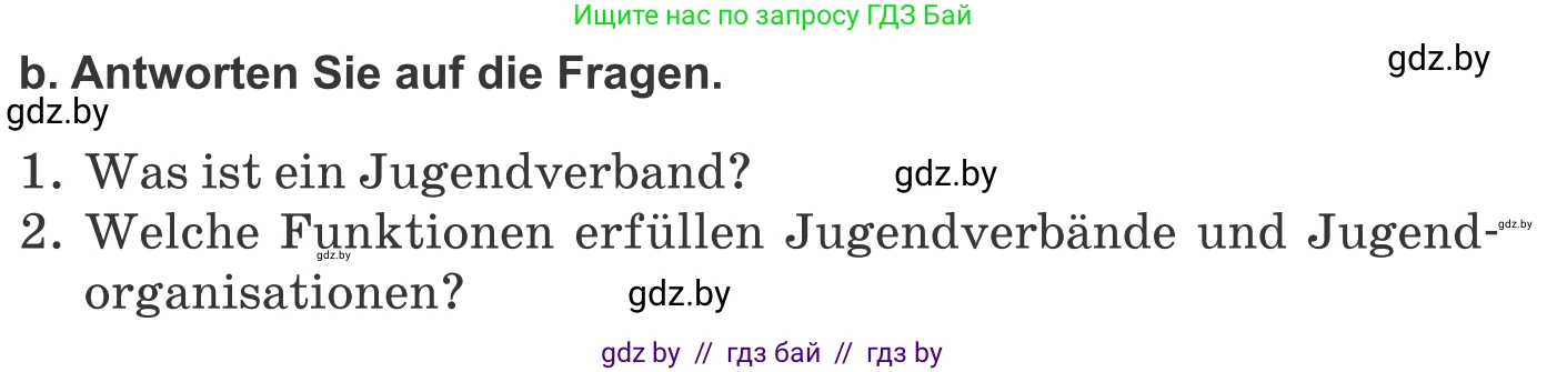 Немецкий язык (Deutsch), 10 класс Учебник (Schülerbuch), авторы: Будько Антонина Филипповна (Budjko Antonina), Урбанович Инна Ювинальевна (Urbanowitsch Ina), издательство Вышэйшая школа, Минск, 2018, оранжевого цвета, страница 201, номер 2b, Условие