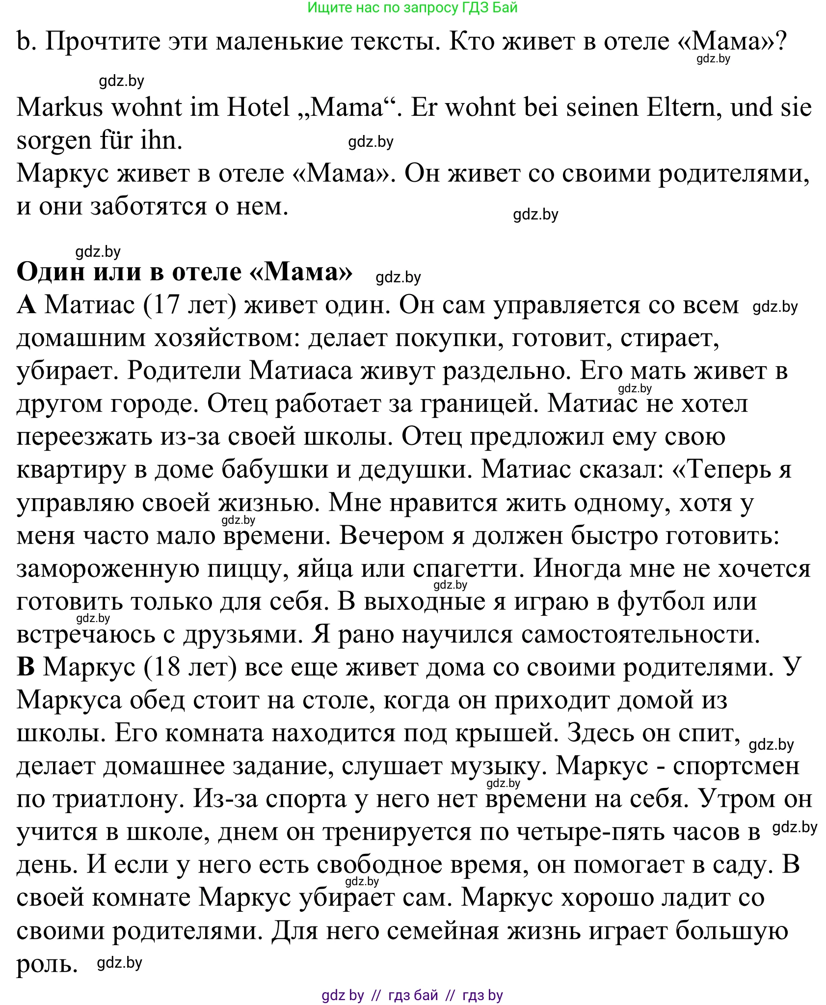 Немецкий язык (Deutsch), 10 класс Учебник (Schülerbuch), авторы: Будько Антонина Филипповна (Budjko Antonina), Урбанович Инна Ювинальевна (Urbanowitsch Ina), издательство Вышэйшая школа, Минск, 2018, оранжевого цвета, страница 28, номер 2b, Решение