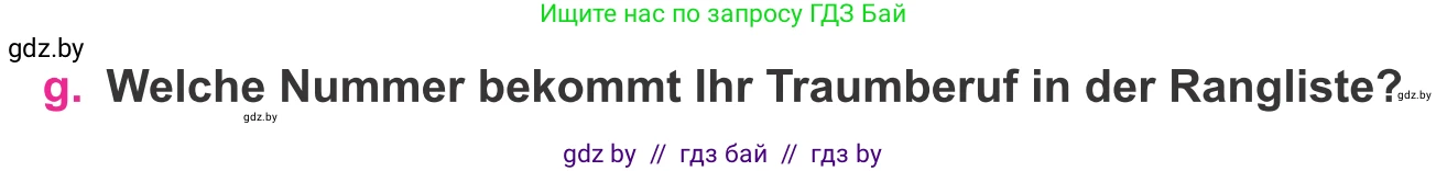 Немецкий язык (Deutsch), 11 класс Учебник (Schülerbuch), авторы: Будько Антонина Филипповна (Budjko Antonina), Урбанович Инна Ювинальевна (Urbanowitsch Ina), издательство Вышэйшая школа, Минск, 2019, бирюзового цвета, страница 7, номер 2g, Условие