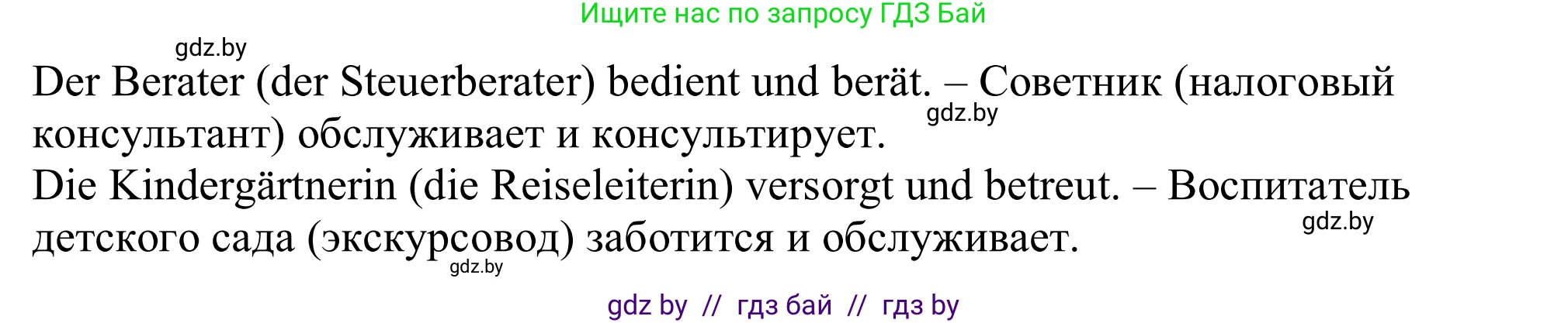 Немецкий язык (Deutsch), 11 класс Учебник (Schülerbuch), авторы: Будько Антонина Филипповна (Budjko Antonina), Урбанович Инна Ювинальевна (Urbanowitsch Ina), издательство Вышэйшая школа, Минск, 2019, бирюзового цвета, страница 11, номер 5b, Решение (продолжение 2)