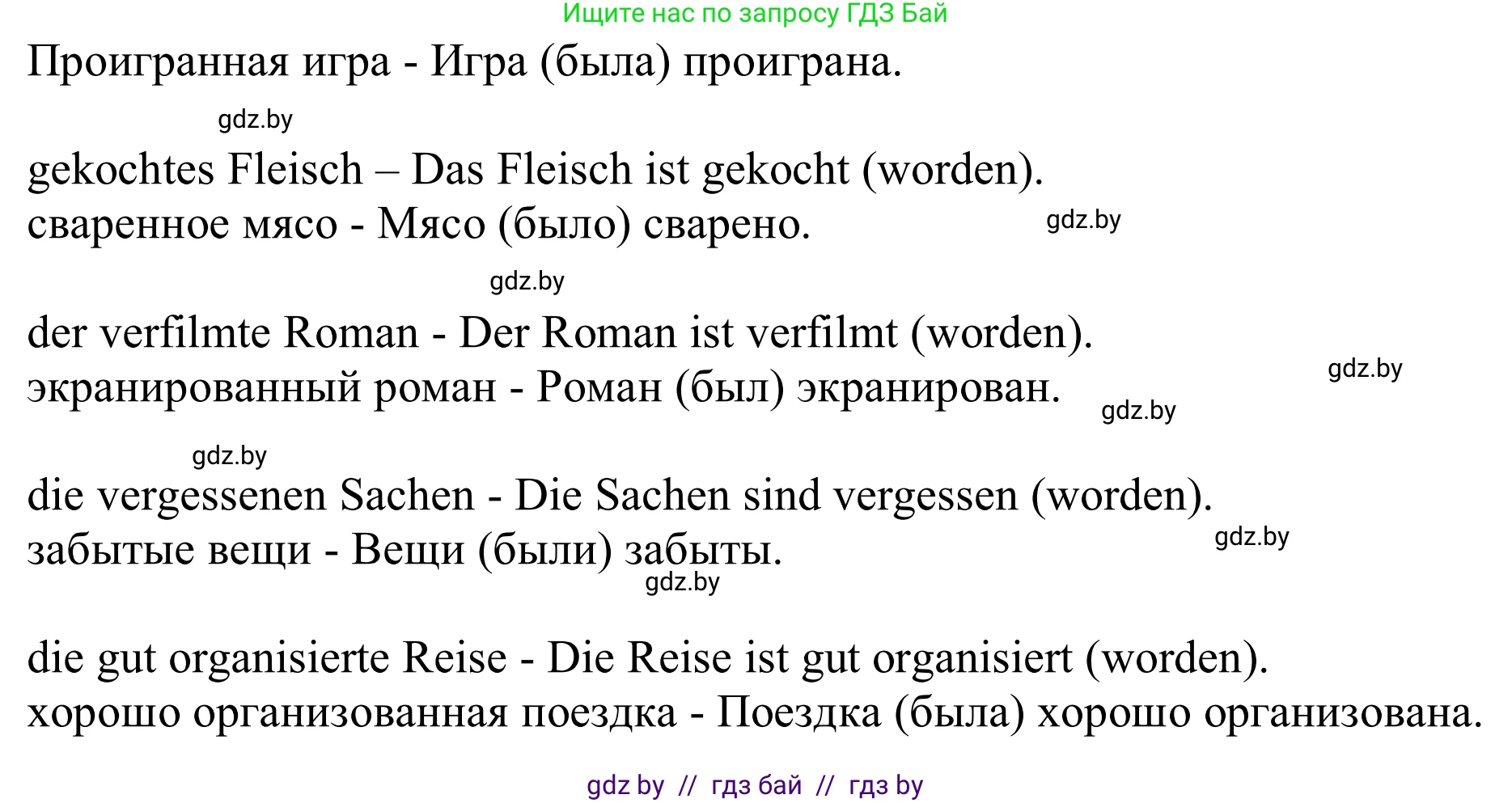 Немецкий язык (Deutsch), 11 класс Учебник (Schülerbuch), авторы: Будько Антонина Филипповна (Budjko Antonina), Урбанович Инна Ювинальевна (Urbanowitsch Ina), издательство Вышэйшая школа, Минск, 2019, бирюзового цвета, страница 329, номер 3, Решение (продолжение 2)