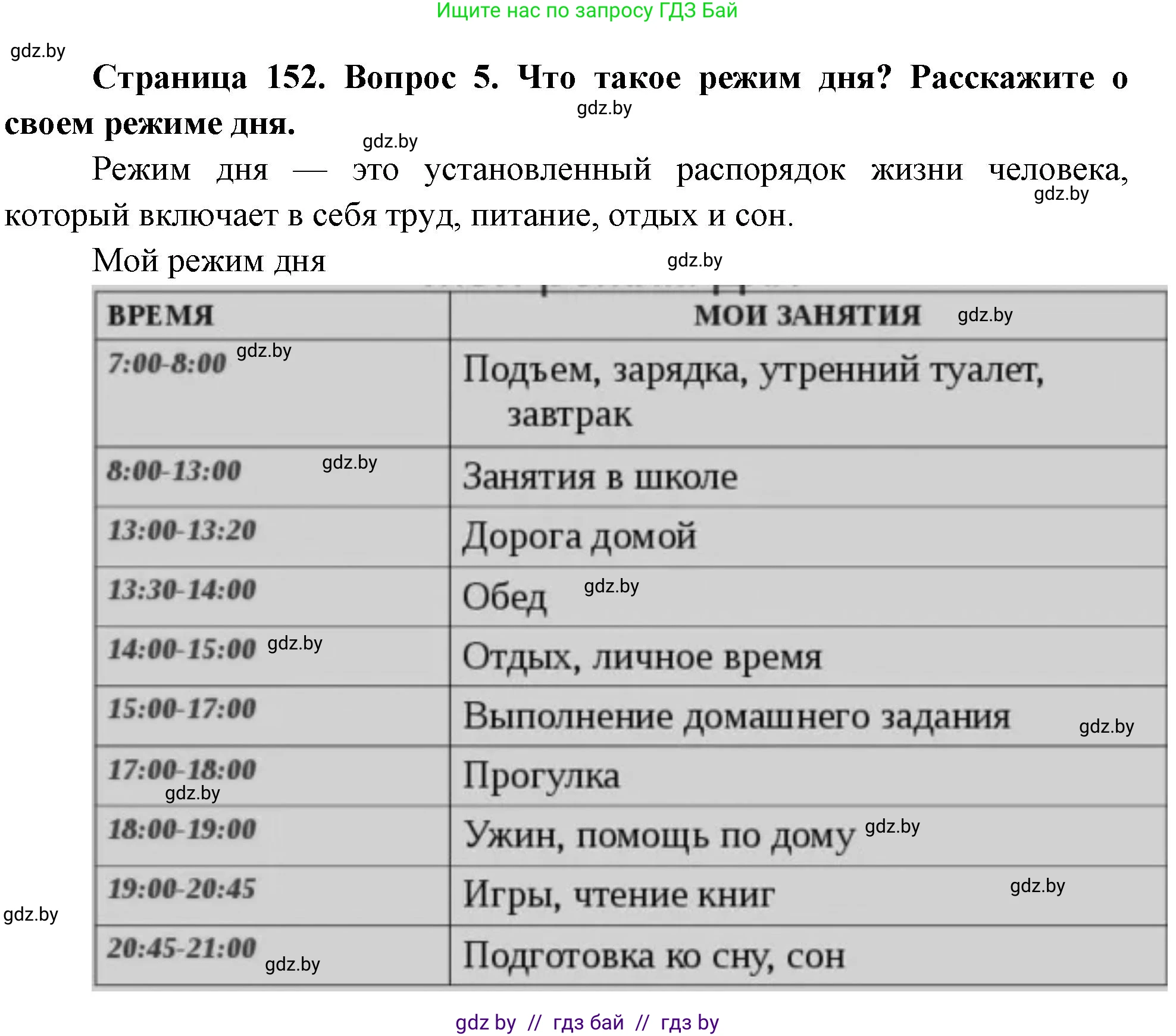 Обж, 5-6 класс Учебник, автор: Фатин Сергей Брониславович, издательство Адукацыя i выхаванне, Минск, красного цвета, страница 152, номер 5, Решение