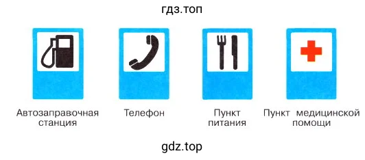 Знаки сервиса