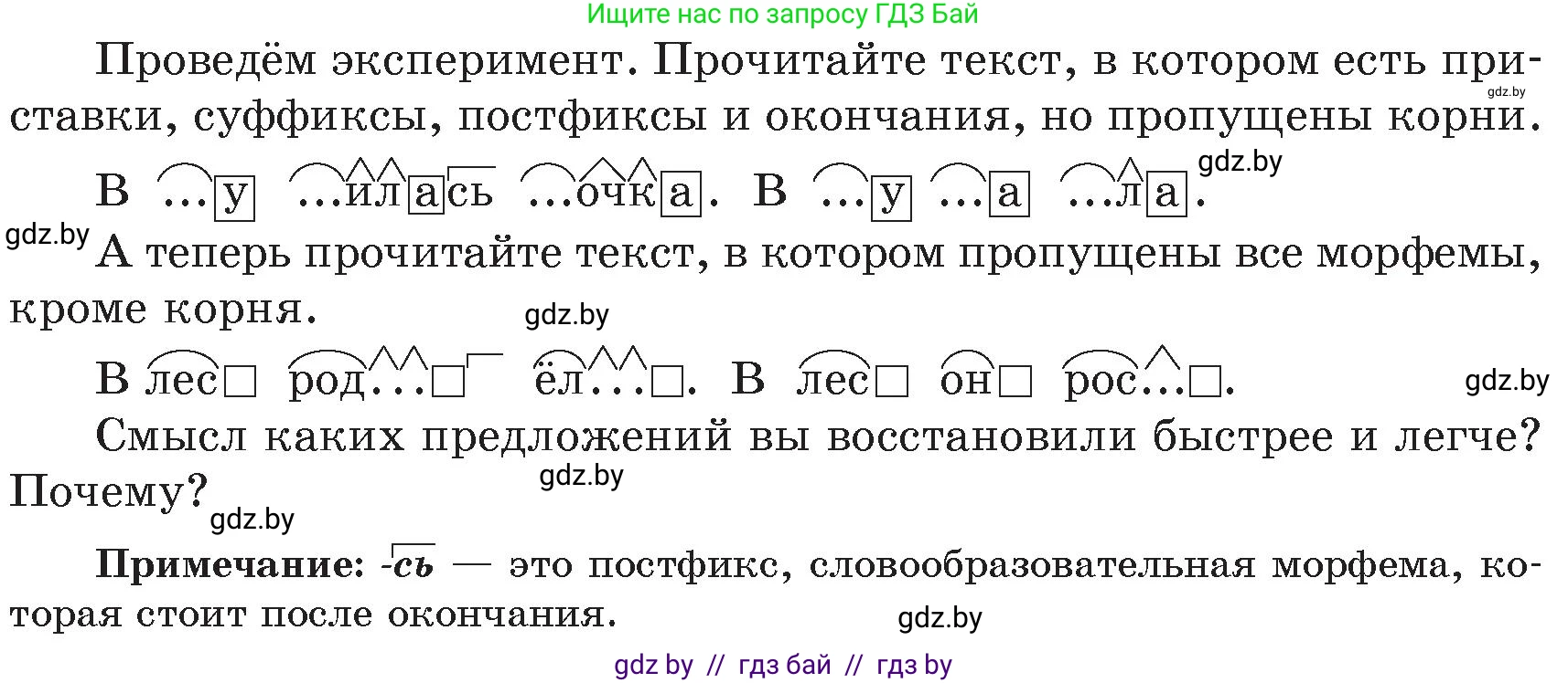 Русский язык, 6 класс Учебник, авторы: Мурина Лариса Александровна, Игнатович Татьяна Владимировна, Жадейко Жанна Фёдоровна, издательство Национальный институт образования, Минск, 2020, страница 36, номер 65, Условие (продолжение 2)