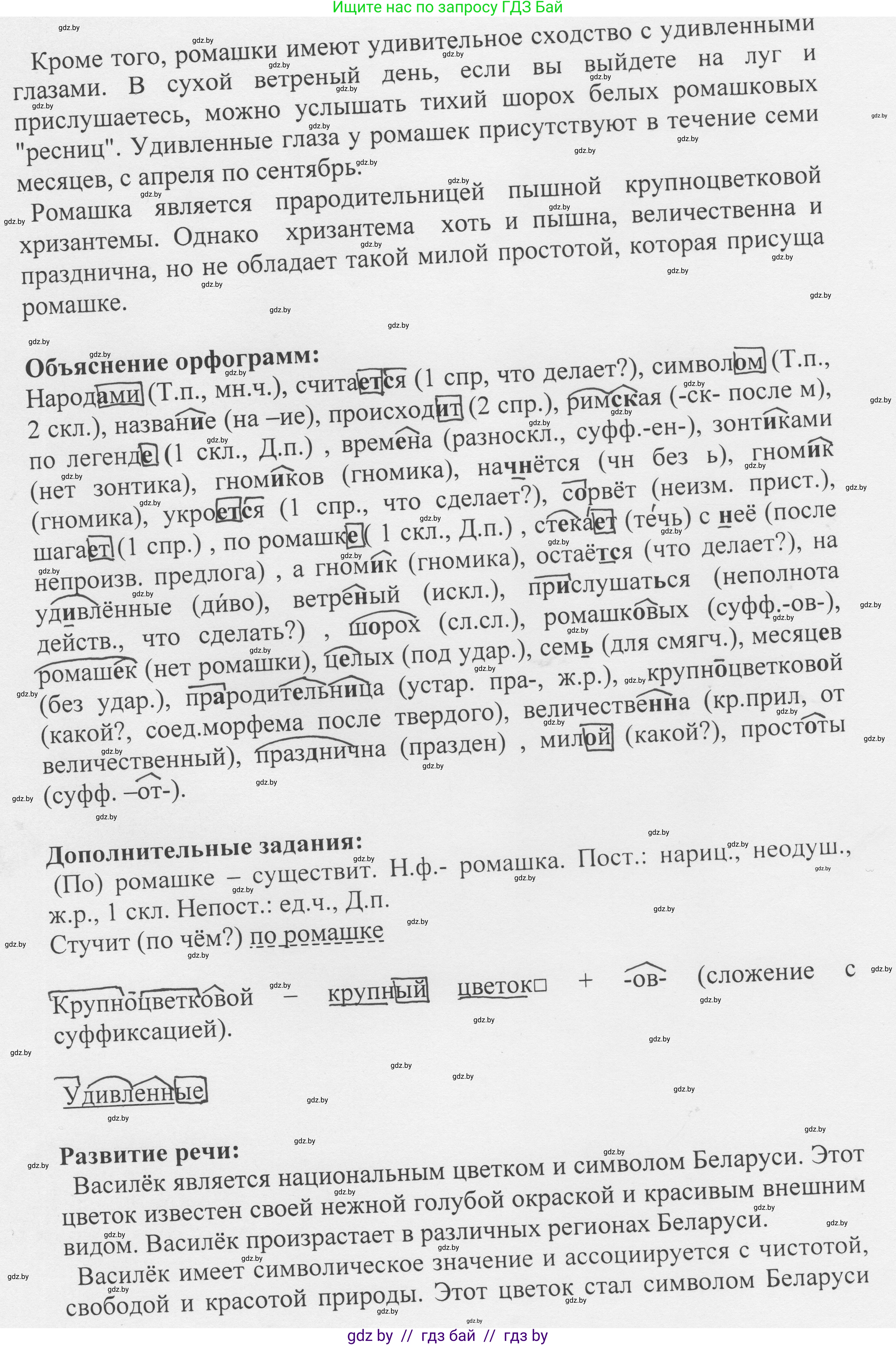Русский язык, 6 класс Учебник, авторы: Мурина Лариса Александровна, Игнатович Татьяна Владимировна, Жадейко Жанна Фёдоровна, издательство Национальный институт образования, Минск, 2020, страница 232, номер 554, Решение 1 (продолжение 2)