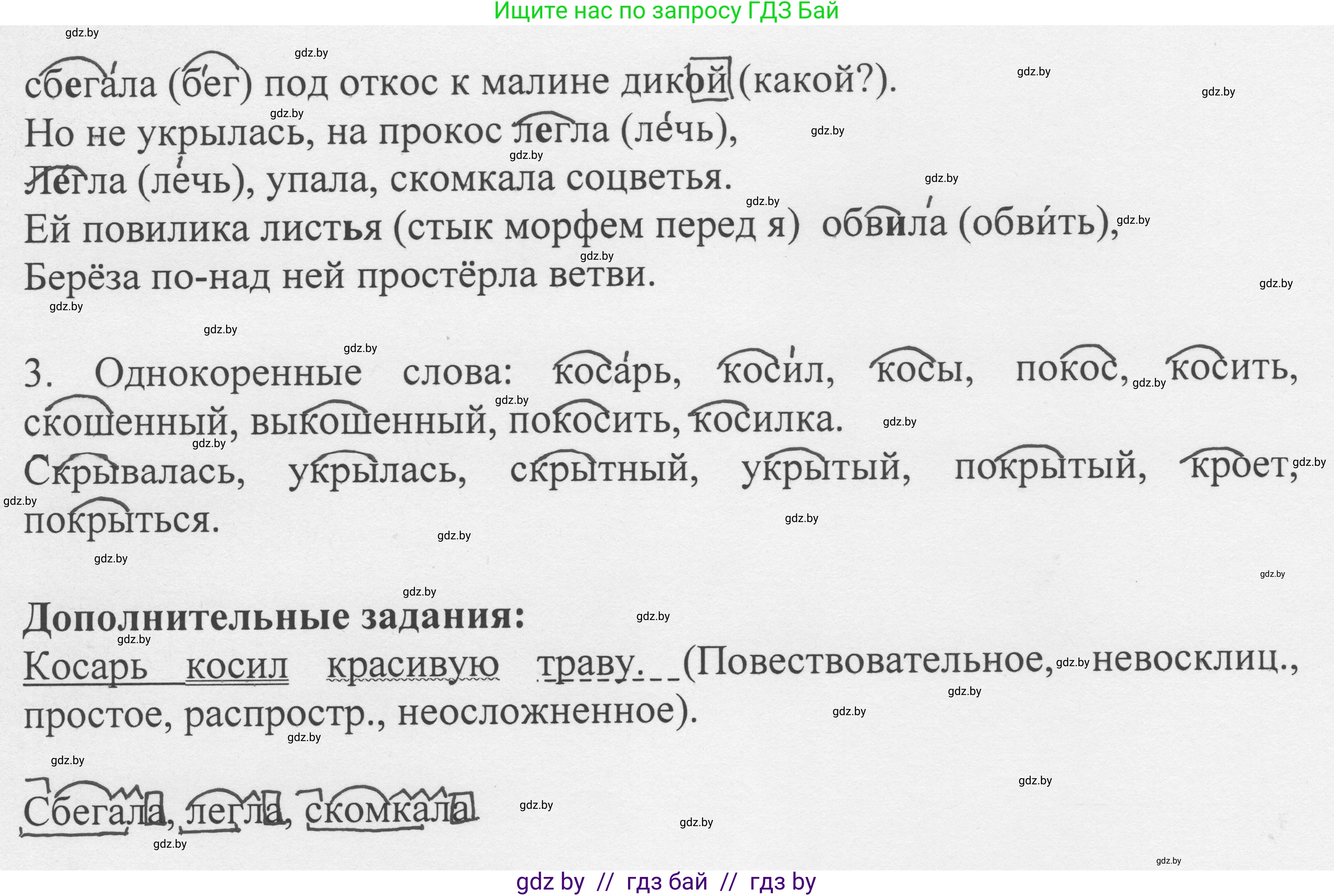 Русский язык, 6 класс Учебник, авторы: Мурина Лариса Александровна, Игнатович Татьяна Владимировна, Жадейко Жанна Фёдоровна, издательство Национальный институт образования, Минск, 2020, страница 46, номер 86, Решение 1 (продолжение 2)