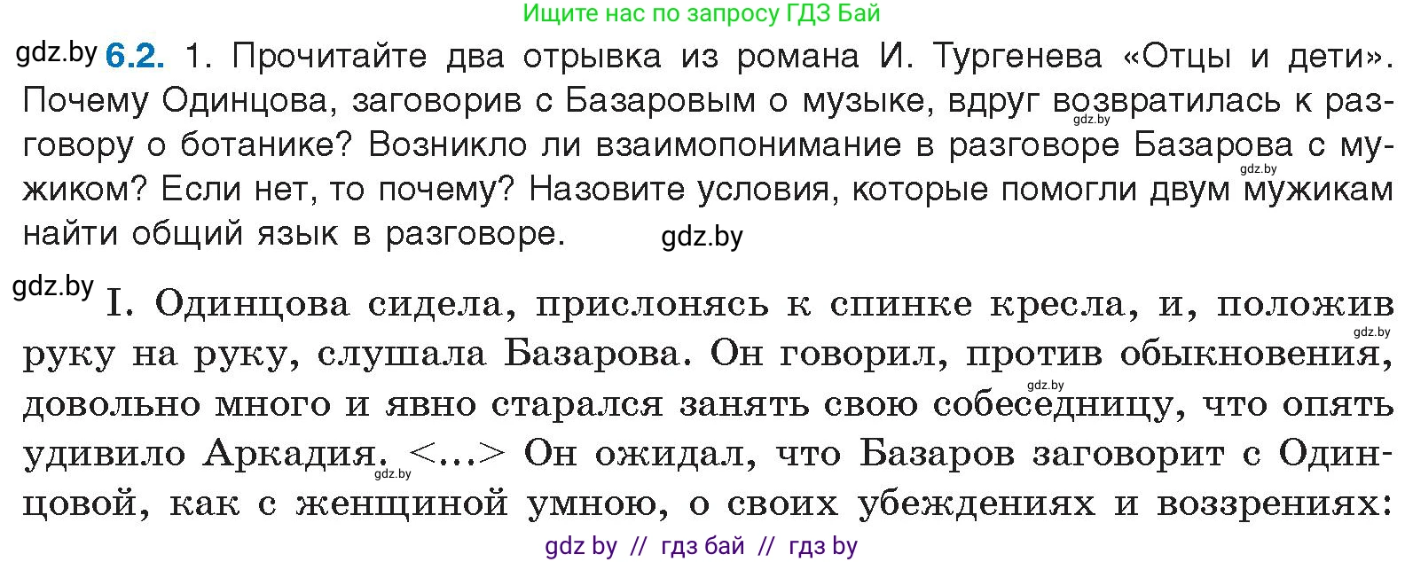 Русский язык, 11 класс Учебник, авторы: Долбик Елена Евгеньевна, Литвинко Франя Михайловна, Мурина Лариса Александровна, Шиманович Т В, Таяновская И В, Орловская О Я, издательство Национальный институт образования, Минск, 2021, страница 33, номер 6.2, Условие