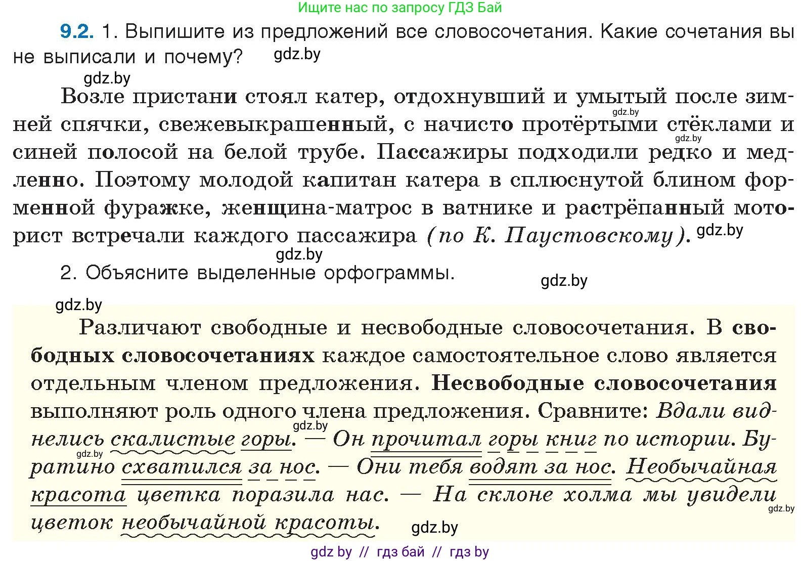 Русский язык, 11 класс Учебник, авторы: Долбик Елена Евгеньевна, Литвинко Франя Михайловна, Мурина Лариса Александровна, Шиманович Т В, Таяновская И В, Орловская О Я, издательство Национальный институт образования, Минск, 2021, страница 51, номер 9.2, Условие