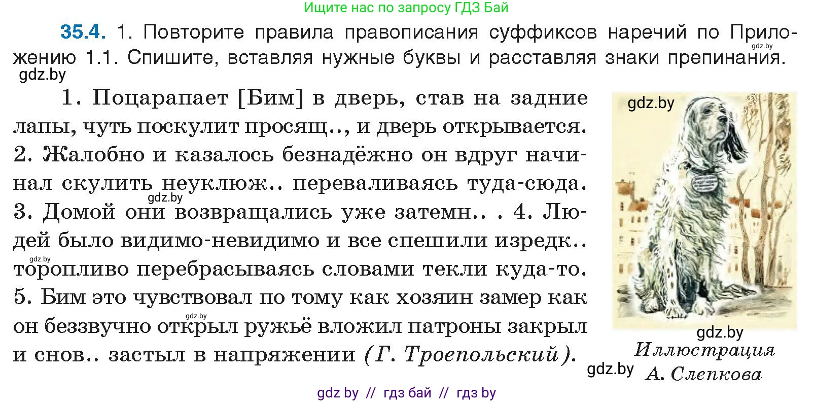 Русский язык, 11 класс Учебник, авторы: Долбик Елена Евгеньевна, Литвинко Франя Михайловна, Мурина Лариса Александровна, Шиманович Т В, Таяновская И В, Орловская О Я, издательство Национальный институт образования, Минск, 2021, страница 247, номер 35.4, Условие