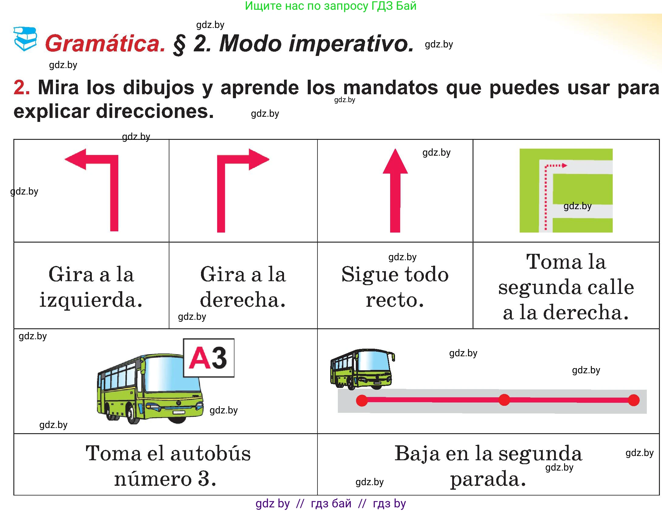 Испанский язык, 5 класс Учебник, авторы: Цыбулева Татьяна Эдуардовна, Пушкина Ольга Александровна, издательство Вышэйшая школа, Минск, 2017, оранжевого цвета, страница 17, номер 2, Условие