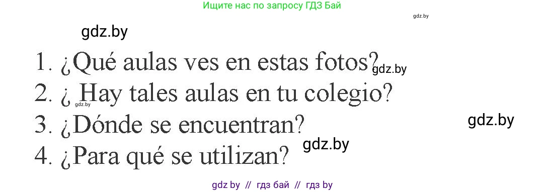 Испанский язык, 6 класс Учебник, авторы: Цыбулева Татьяна Эдуардовна, Пушкина Ольга Александровна, издательство Издательский центр БГУ, Минск, 2018, Часть 1, страница 25, номер 9, Условие (продолжение 3)