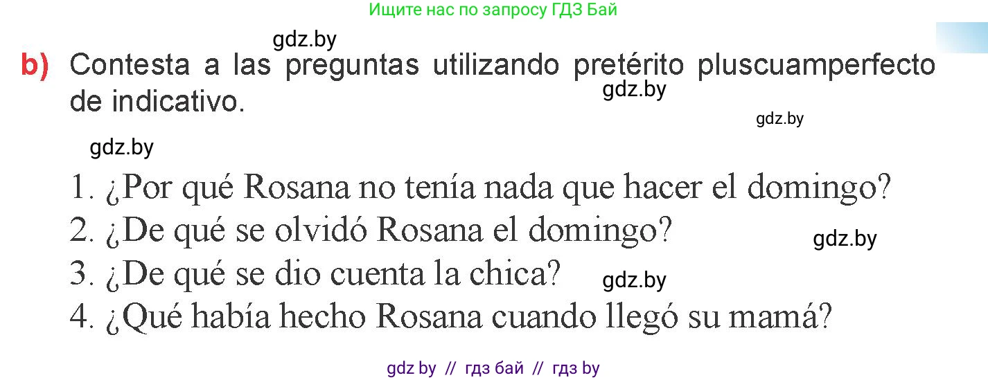 Испанский язык, 6 класс Учебник, авторы: Цыбулева Татьяна Эдуардовна, Пушкина Ольга Александровна, издательство Издательский центр БГУ, Минск, 2018, Часть 2, страница 78, номер 5, Условие (продолжение 2)