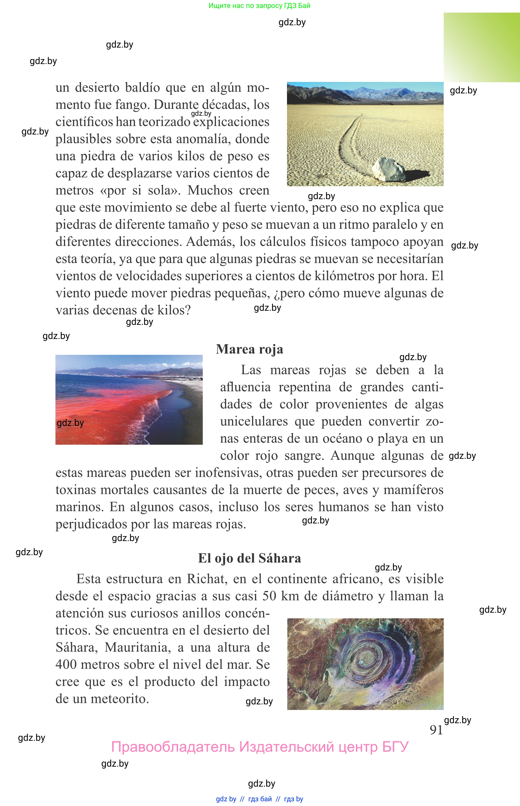 Испанский язык, 9 класс Учебник, авторы: Цыбулева Татьяна Эдуардовна, Пушкина Ольга Александровна, издательство Издательский центр БГУ, Минск, 2017, страница 91