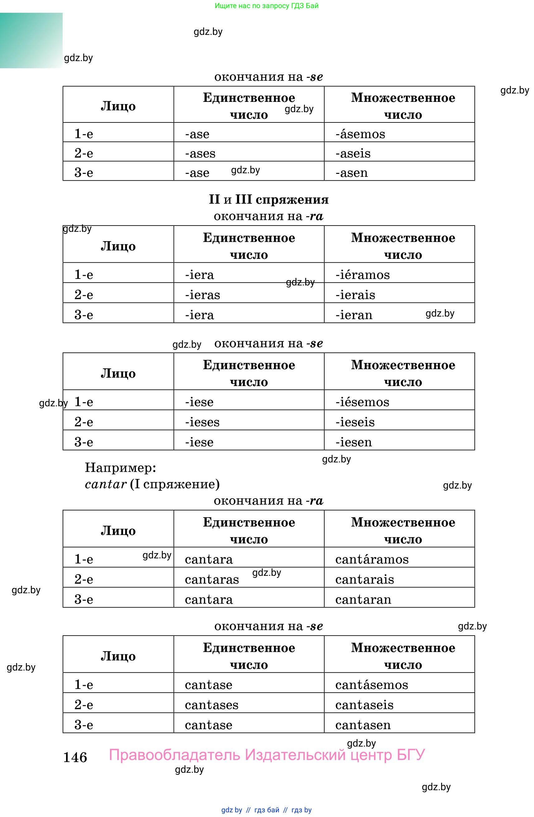 Испанский язык, 10 класс Учебник, авторы: Цыбулева Татьяна Эдуардовна, Пушкина Ольга Александровна, Карпиевич Галина Константиновна, издательство Издательский центр БГУ, Минск, 2019, оранжевого цвета, страница 146
